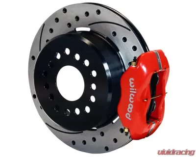 Wilwood Forged Dynalite Rear Big Brake Kit w/Parking Brake Chevrolet Camaro | Pontiac Firebird 1993-1997 - 140-7148