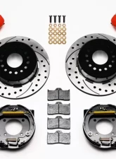 Wilwood Forged Dynalite Rear Big Brake Kit w/Parking Brake Chevrolet Camaro | Pontiac Firebird 1993-1997                                     - 140-7148 - Image 5