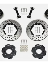 Wilwood Forged Dynalite Big Brake Front Brake Kit, Plain Face Rotor - Black - Honda Civic/Integra w/240mm Rotor                                     - 140-8695-D - Image 3