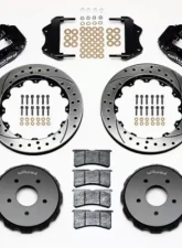 Wilwood Forged Superlite 6R Big Brake Front Brake Kit, Drilled and Slotted Rotor - Black - Pontiac GTO 2004-2006                                     - 140-8753-D - Image 3