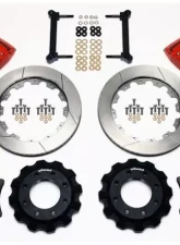 Wilwood TC6R Big Brake Truck Front Brake Kit, Slotted Rotor - Black Caliper                                     - 140-8996-R - Image 3