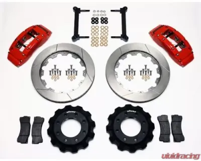 Wilwood TC6R Big Brake Truck Front Brake Kit, Slotted Rotor - Black Caliper - 140-8996-R