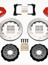 Wilwood Forged Narrow Superlite 6R Big Brake Front Brake Kit, Slotted Rotor - Black - Ford Mustang 2005-2014                                     - 140-9109-R - Image 3