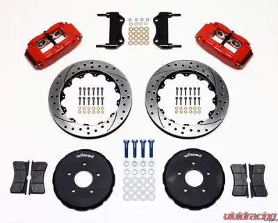 Wilwood Superlite-6R 14 Inch Front Big Brake Kit Nissan 350Z | Infiniti G35 2003-2009 - 140-9192