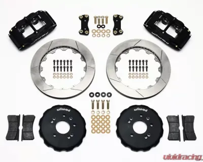 Wilwood Forged Superlite-4 13 Inch Front Big Brake Kit Nissan 240SX S13 & S14 89-98 - 140-9194