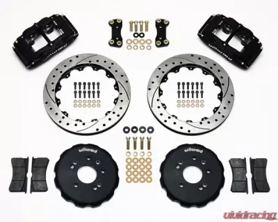 Wilwood Forged Superlite-4 13 Inch Front Big Brake Kit Nissan 240SX S13 & S14 89-98 - 140-9194