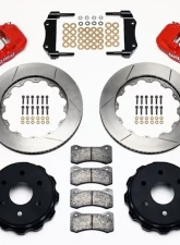 Wilwood AERO4 Big Brake Truck Rear Brake Kit, Slotted Rotor - Red GM 1500-SUV 1999-2010                                     - 140-9838-R - Image 3
