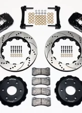 Wilwood AERO6 Big Brake Truck Front Brake Kit, Drilled and Slotted Rotor - Black GM Truck/SUV 1500 1999-2018                                     - 140-9789-D - Image 3