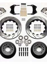 Wilwood Forged Narrow Superlite 6R Big Brake Front Brake Kit, Drilled and Slotted Rotor - Polished                                     - 140-9920-DP - Image 3