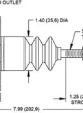Wilwood GS Compact Remote Master Cylinder                                     - 260-15090 - Image 2