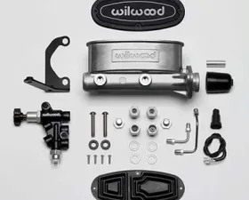 Wilwood Aluminum Tandem M/C Kit with Bracket and Valve