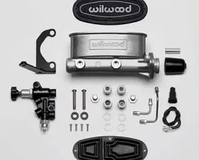Wilwood Aluminum Tandem M/C Kit with Bracket and Valve