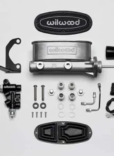 Wilwood Aluminum Tandem M/C Kit with Bracket and Valve                                     - 261-13271 - Image 2