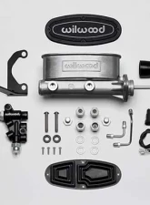 Wilwood Aluminum Tandem M/C Kit with Bracket and Valve                                     - 261-13626 - Image 2