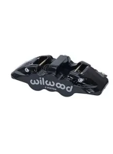 Willwood Aero4-DS Radial Mount Caliper - Black                                     - 120-15598-BK - Image 2