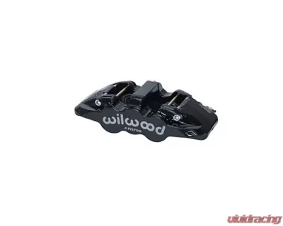 Willwood Aero4-DS Radial Mount Caliper - Black - 120-15598-BK