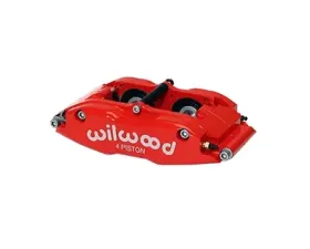 Wilwood Billet Narrow Superlite 4 Radial Front Mount Brake Caliper L/H Black
