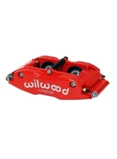 Wilwood Billet Narrow Superlite 4 Radial Front Mount Brake Caliper R/H Black                                     - 120-8062-R - Image 2