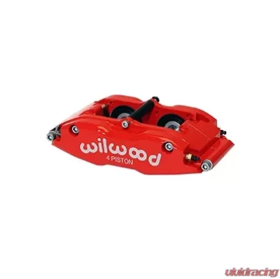 Wilwood Billet Narrow Superlite 4 Front Mount Brake Caliper R/H Red - 120-8071-RRD