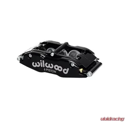 Wilwood Billet Narrow Superlite 6 Radial Mount Rear Brake Caliper L/H- Black - 120-8080-RS
