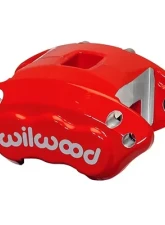 Wilwood D154 Single & Dual Piston Floater - Red                                     - 120-11874-RD - Image 2