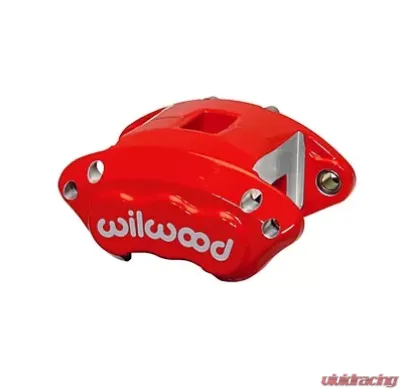 Willwood D154-Dust Seal Single Piston Floater - Red - 120-15796-RD