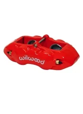 Wilwood D8-4 Front Brake Caliper - Chevrolet Corvette 1965-1982 - Red                                     - 120-10525-RD - Image 2