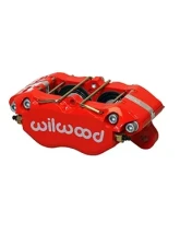 Wilwood Dynapro Dust Boot Lug Mount Caliper - Red                                     - 120-11481-RD - Image 2
