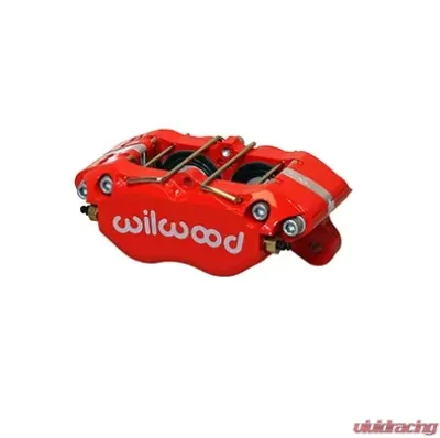 Wilwood Dynapro Dust Boot Lug Mount Caliper - Red - 120-11481-RD