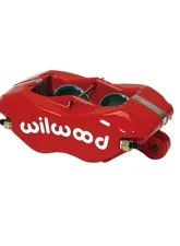Wilwood Forged Dynalite Polished Brake Caliper - Red                                     - 120-6811-RD - Image 2