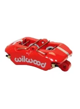 Willwood Forged Dynapro Lug Mount Low Profile Caliper - Red                                     - 120-16190-RD - Image 2