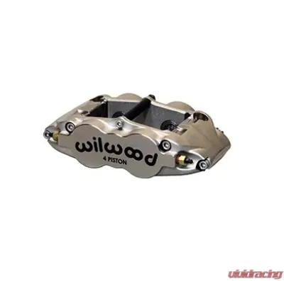 Wilwood Forged Narrow Superlite 4 Radial Mount Quick Silver/ST Caliper - 120-12602-N