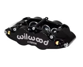 Wilwood Forged Narrow Superlite 6 Radial Mount Front Brake Caliper R/H -Black