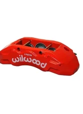 Wilwood TX6R Radial Mount Caliper L/H - Red                                     - 120-13816-RD - Image 2