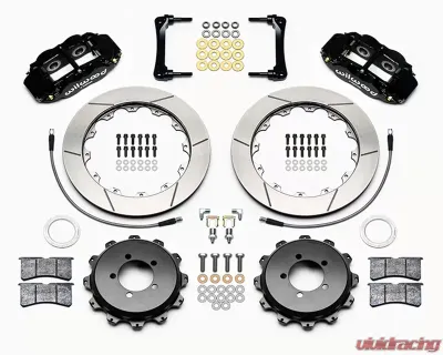 Wilwood Narrow Superlite 4R Big Brake Rear Brake Kit 12.88in For OE Parking Brake Toyota 86 | Scion FR-S 2012+ - 140-12871