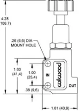 Wilwood Proportioning Valve Compact                                     - 260-12627 - Image 2