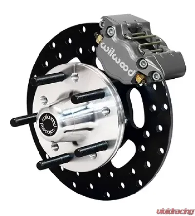 Willwood Dynapro Front Drag Brake Kit, Drilled Rotor - 140-1013-BD
