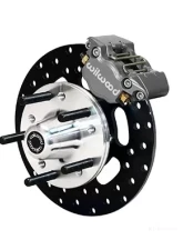 Willwood Dynalite Single Front Brake Kit, Drilled Rotor- Type III Anodized Caliper                                     - 140-4399-BD - Image 2