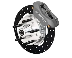 Willwood Dynapro Front Drag Brake Kit, Drilled Rotor