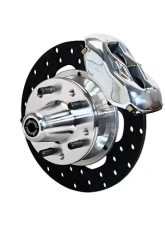 Willwood Dynapro Front Drag Brake Kit, Polished, Drilled Rotor                                     - 140-1501-DP - Image 2