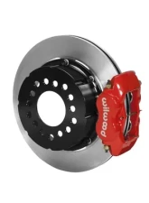 Willwood Forged Dynalite Pro Series Rear Brake Kit - Red Caliper                                     - 140-2116-R - Image 2