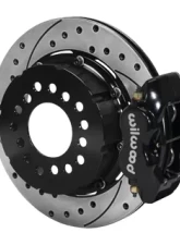 Willwood Forged Dynalite Pro Series Rear Brake Kit - Black Caliper                                     - 140-3018-BD - Image 2