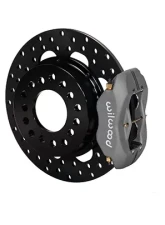 Willwood Dynalite Rear Drag Brake Kit, Drilled Rotor - Type III Ano Caliper                                     - 140-4545-BD - Image 2