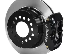 Willwood Dynalite Pro Series Rear Brake Kit, Plain Face Rotor - Black