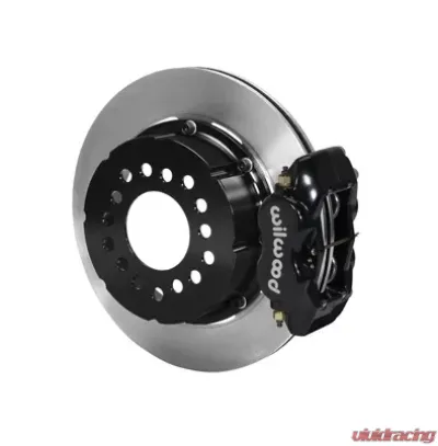 Willwood Dynalite Pro Series Rear Brake Kit, Plain Face Rotor - Black - 140-5591-B