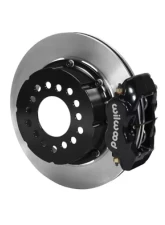 Willwood Dynalite Pro Series Rear Brake Kit, Plain Face Rotor - Black                                     - 140-5746-B - Image 2