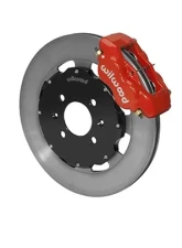 Willwood Forged Dynalite Big Brake Front Brake Kit, Plain Face Rotor -Red- Honda Civic 1990-2000                                     - 140-6310-R - Image 2
