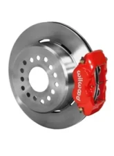 Wilwood Forged Dynalite Rear Parking Brake Kit, Plain Face Rotor - Red                                     - 140-7140-R - Image 2