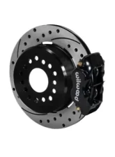 Wilwood Forged Dynalite Rear Parking Brake Kit, Drilled and Slotted Rotor - Black                                     - 140-7141-D - Image 2