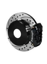 Wilwood Forged Dynalite Rear Parking Brake Kit, Drilled and Slotted Rotor - Black                                     - 140-7142-D - Image 2